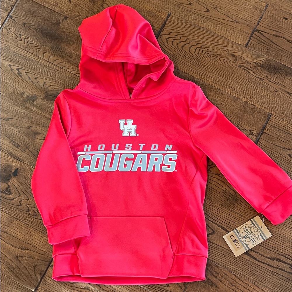 Rivalry Threads Kids Red Houston Cougars Hoodie